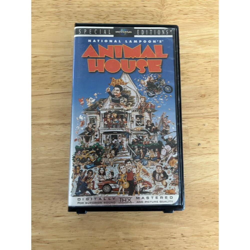 National Lampoon's Animal House VHS Special Edition Comedy Classic Movie